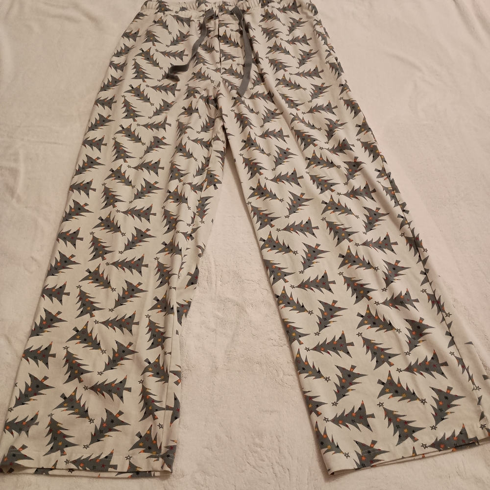 Pajamagram Men's Pajama Pants Size Large Christmas Trees